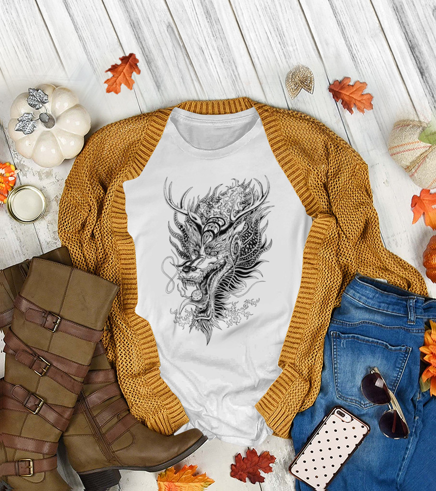 East Love Attack Dragon T-Shirt