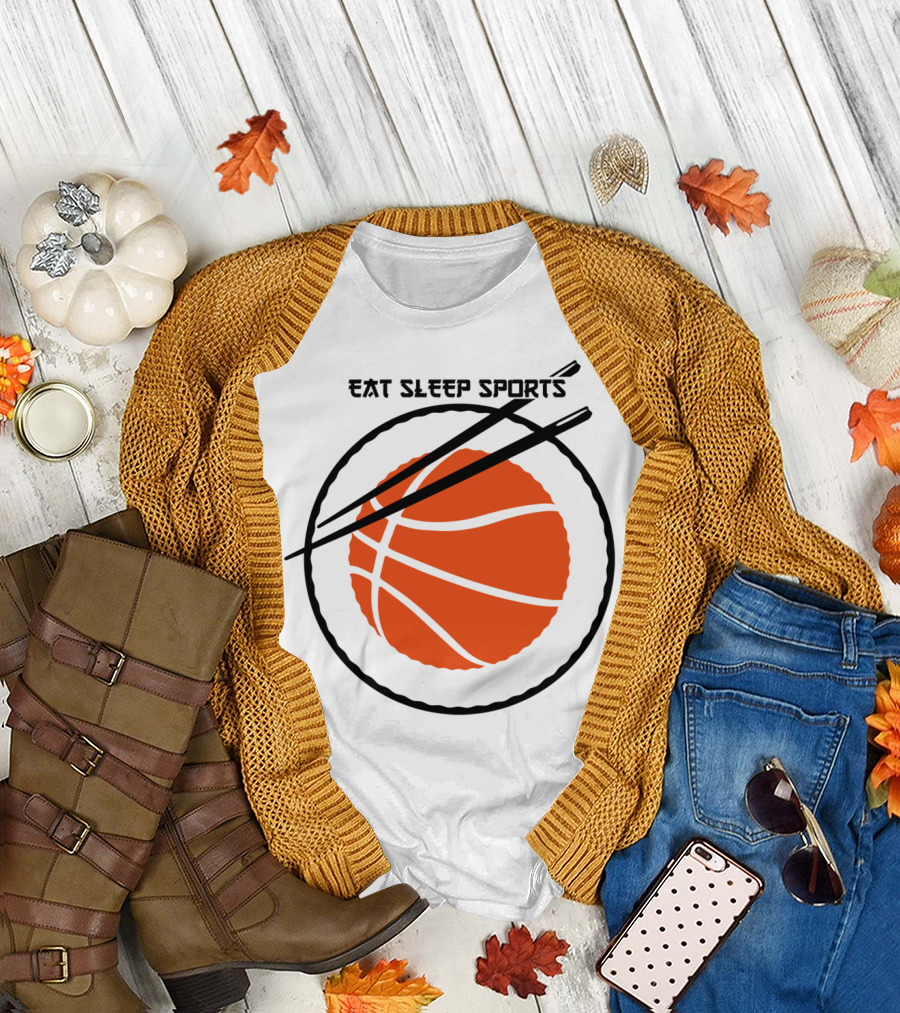 Eat Sleep Sports Basketball Sushi T-Shirt