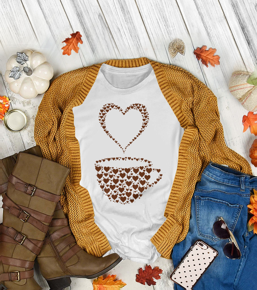 Coffee Heart T-Shirt