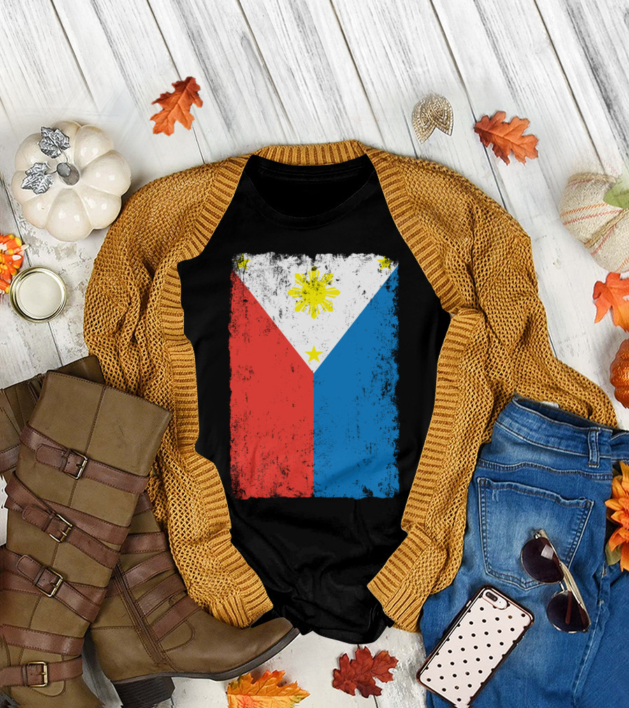 Philippines Flag Hope Design by DesignsbyReg T-Shirt