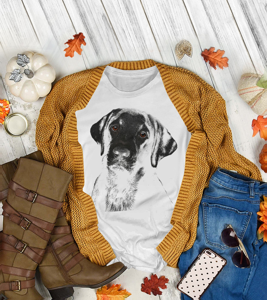 Black Labrador Retriever Dog T-Shirt