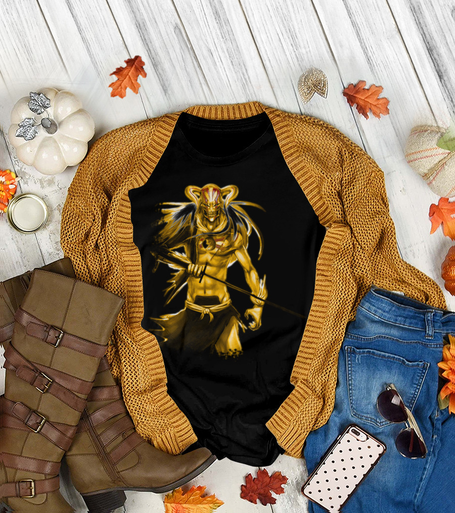 Bleach Hollow Ichigo Gold Transformation T-Shirt
