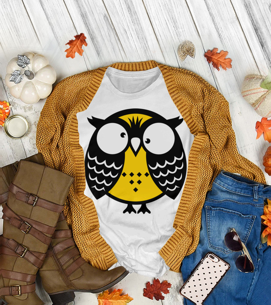 Pittsburgh-Inspired Tired Owl T-Shirt
