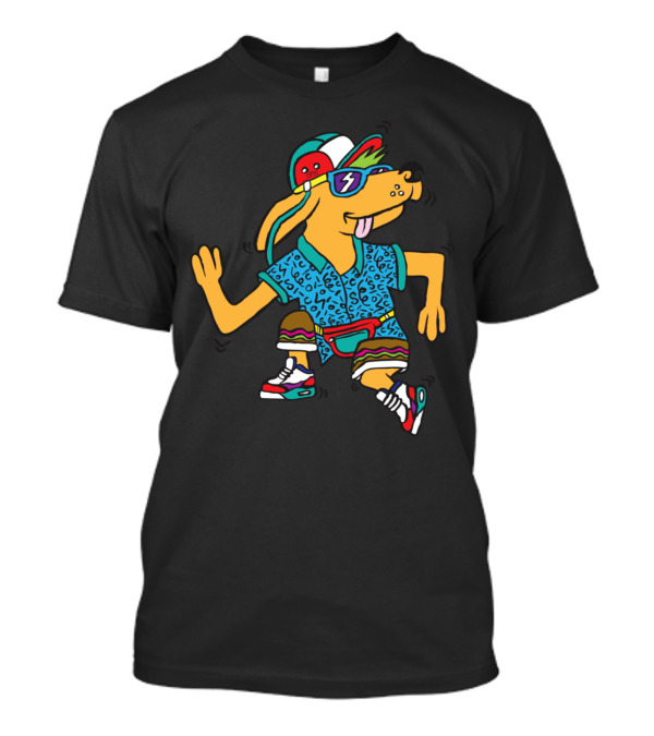 Hip$ter Pup Groovy Dance T-Shirt