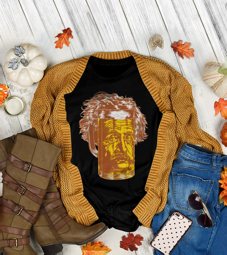 Ein Stein Beer Mug Einstein Fusion T-Shirt