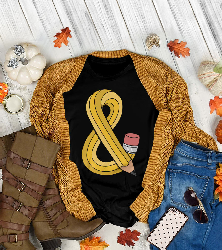 Ampersand Pencil T-Shirt