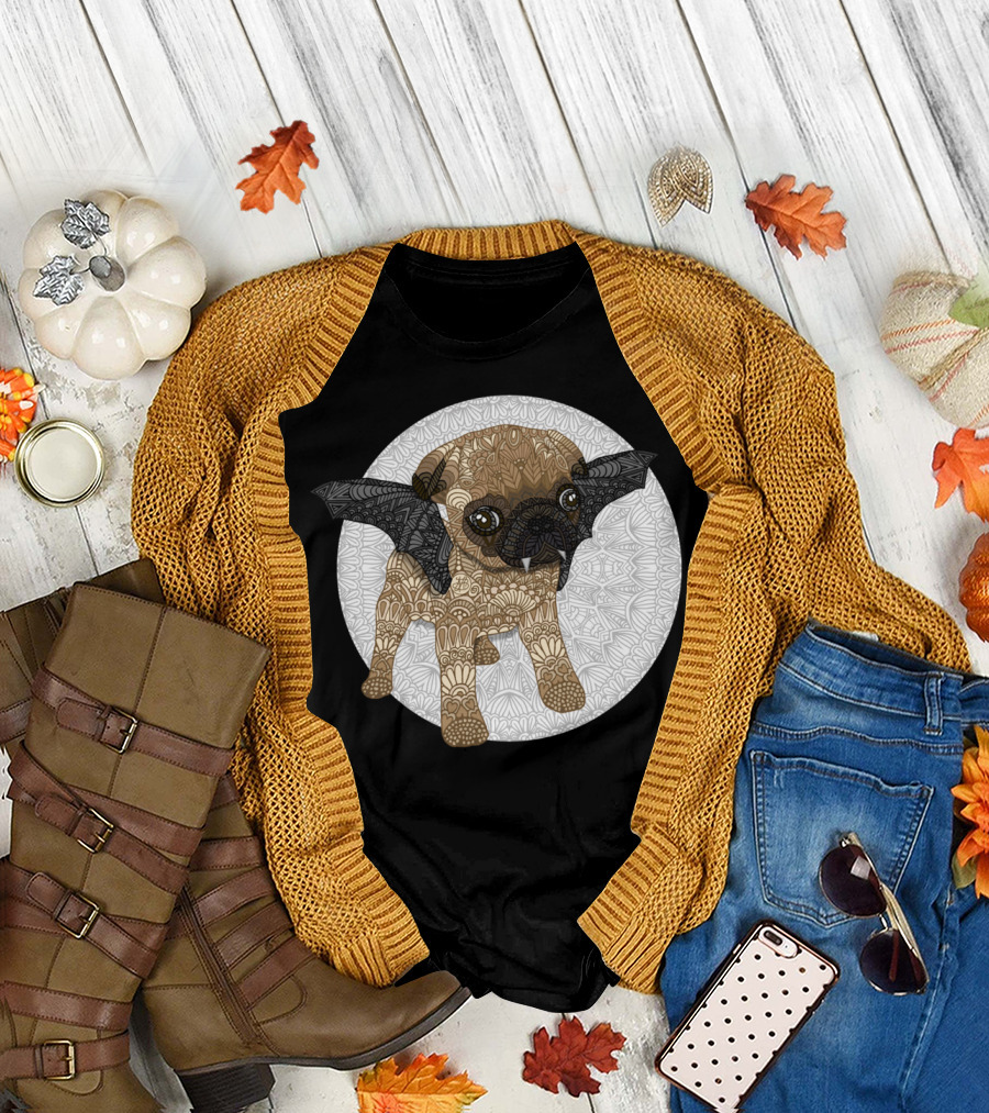 Vampuger Puppy Mya Vampire Bat-Winged T-Shirt