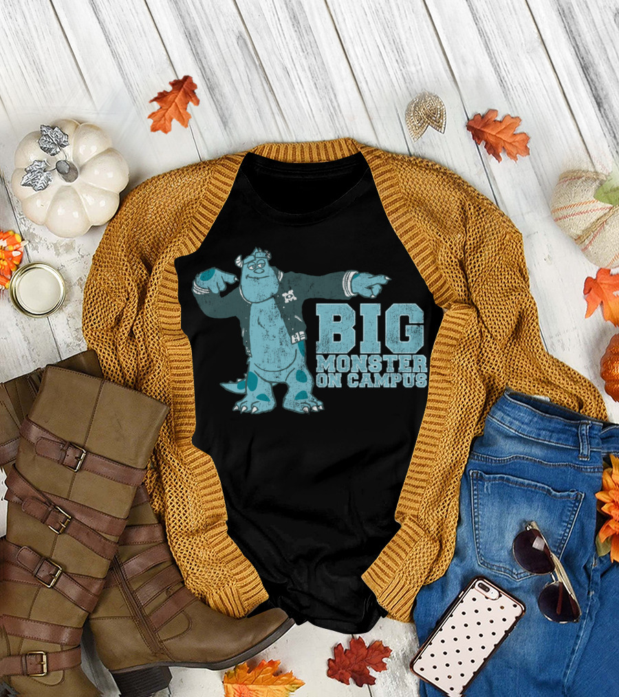 Varsity Sulley Big Monster on Campus T-Shirt