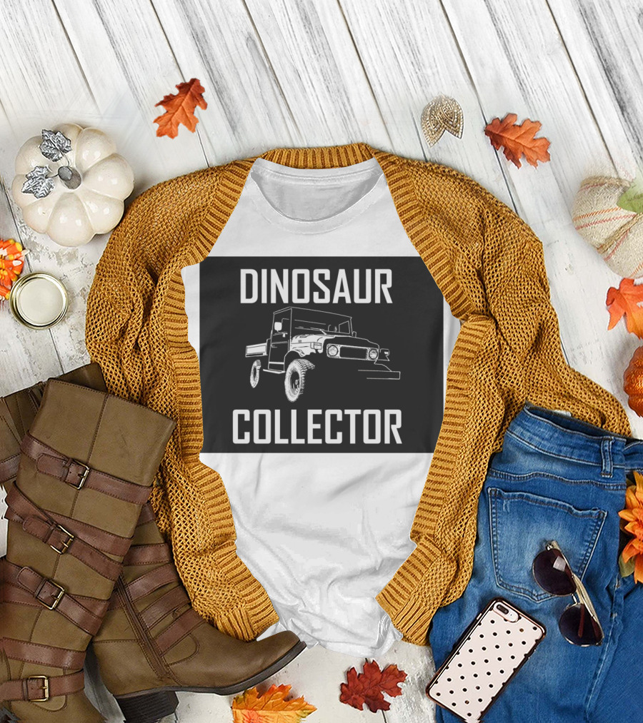 Dinosaur Collector Vintage Truck T-Shirt
