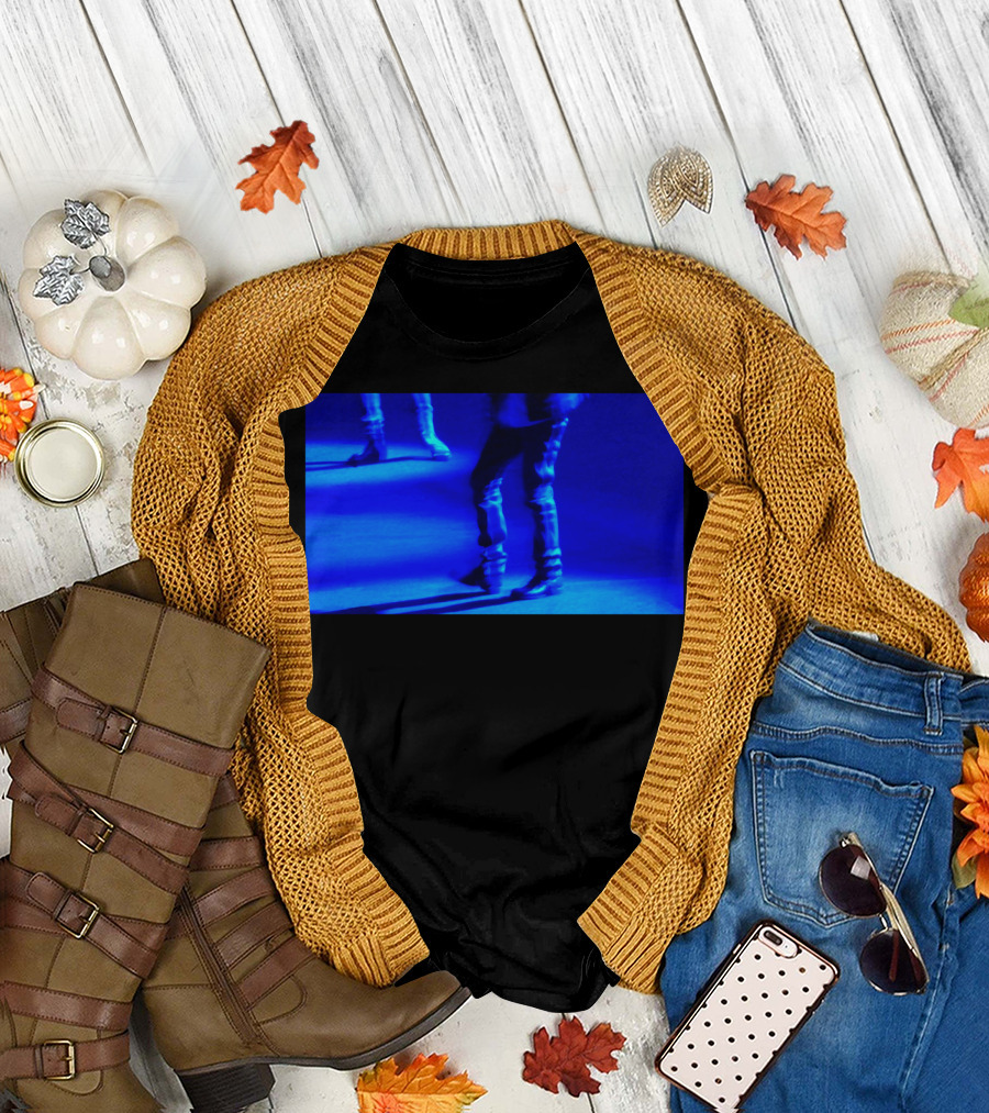 Blue Tap Dance Fine Movement Performance Scene T-Shirt