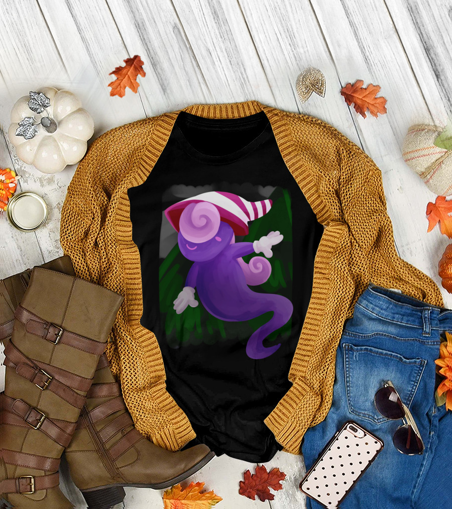 Vivian The Shadow Siren Ghostly Character T-Shirt