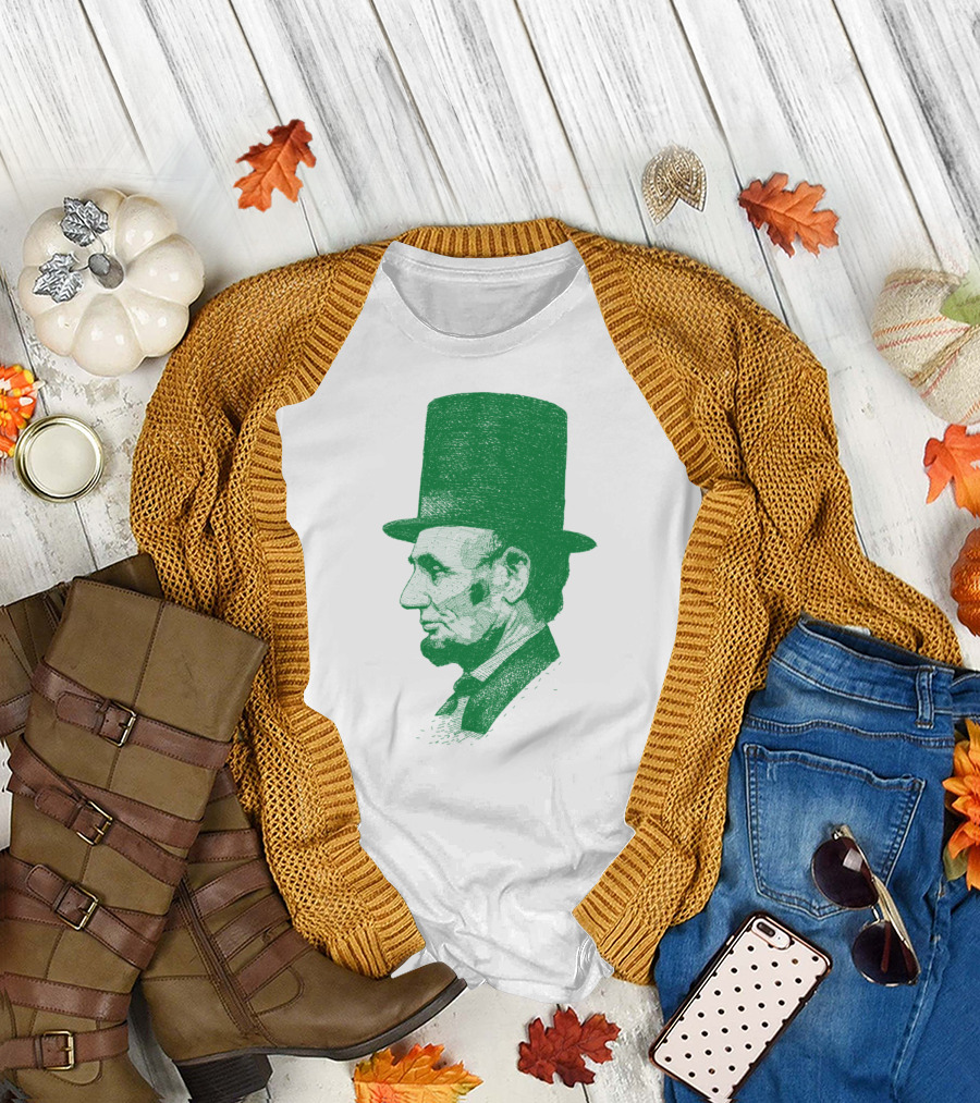 Abraham Lincoln Green T-Shirt