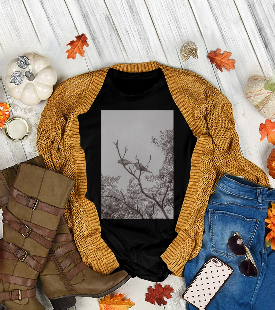 Couple Of Birds At The Top Of A Tree T-Shirt