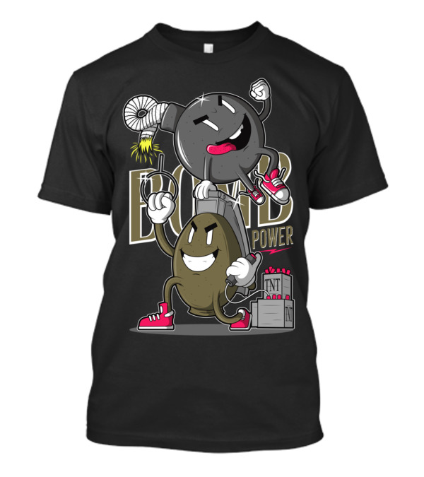 Bomb Power TNT Pe Explosion Adventures T-Shirt
