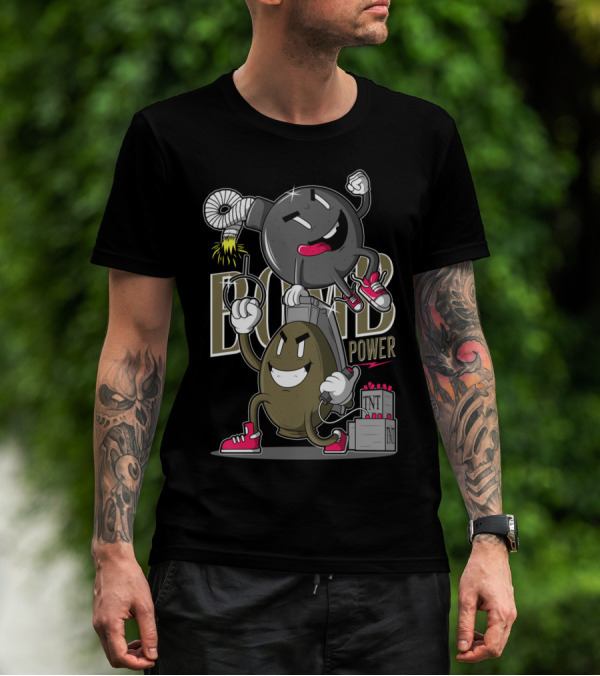 Bomb Power TNT Pe Explosion Adventures T-Shirt