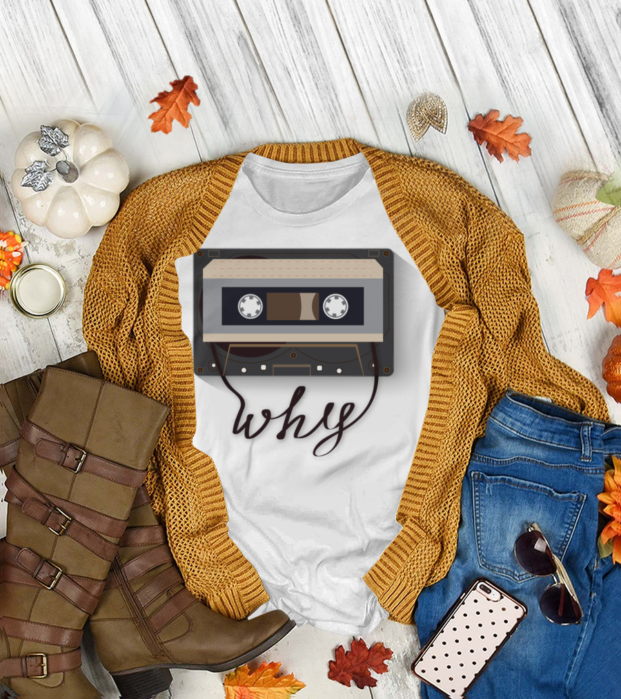 WHY Cassette Tape T-Shirt