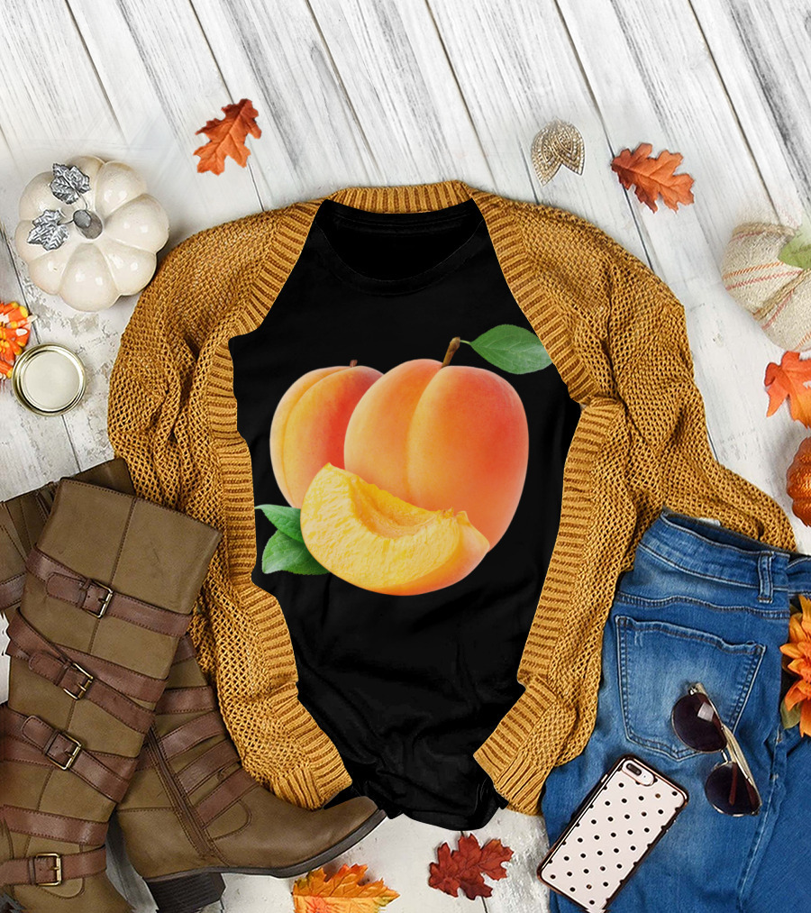 Apricots Sti Summer Fresh Fruit Delight T-Shirt