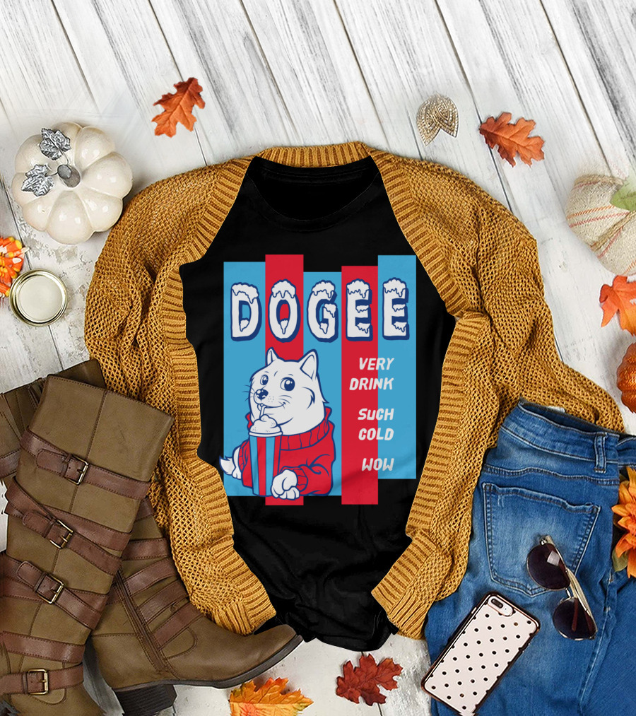 DOOGEE Very Drink Such Cold Wow T-Shirt