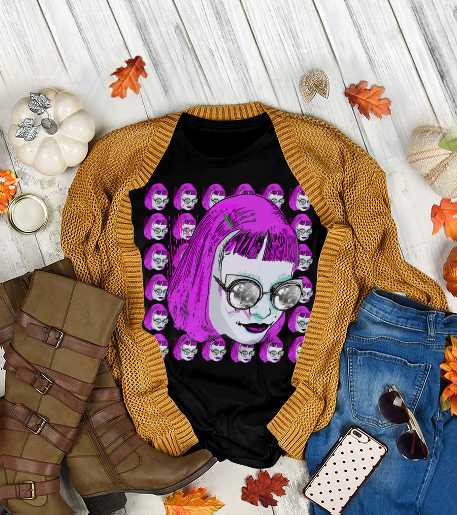 Galaxy Girl Retro Pop T-Shirt