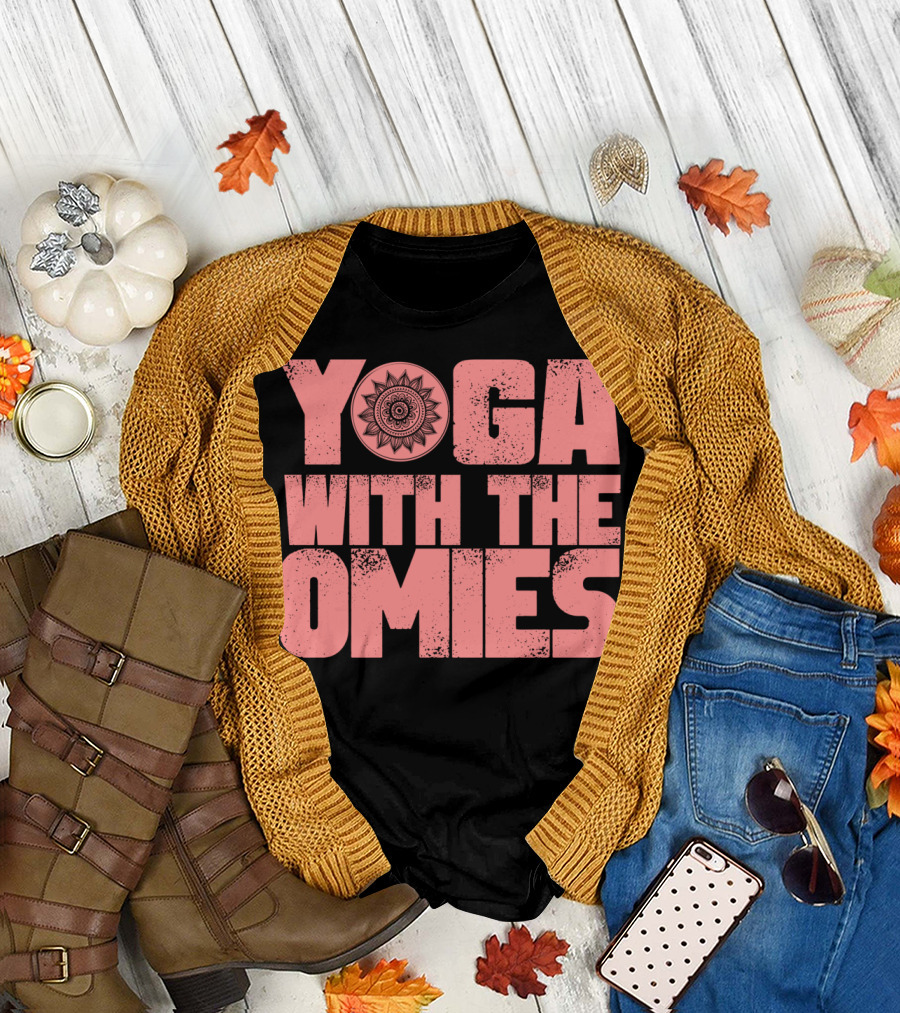 Yoga With The Omies Mandala T-Shirt
