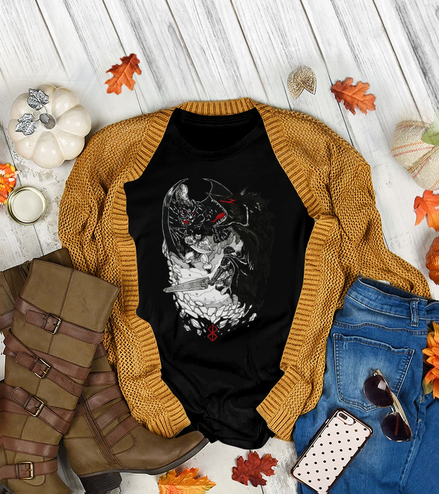 Berserk Fated Rematch Dark Fantasy Showdown T-Shirt