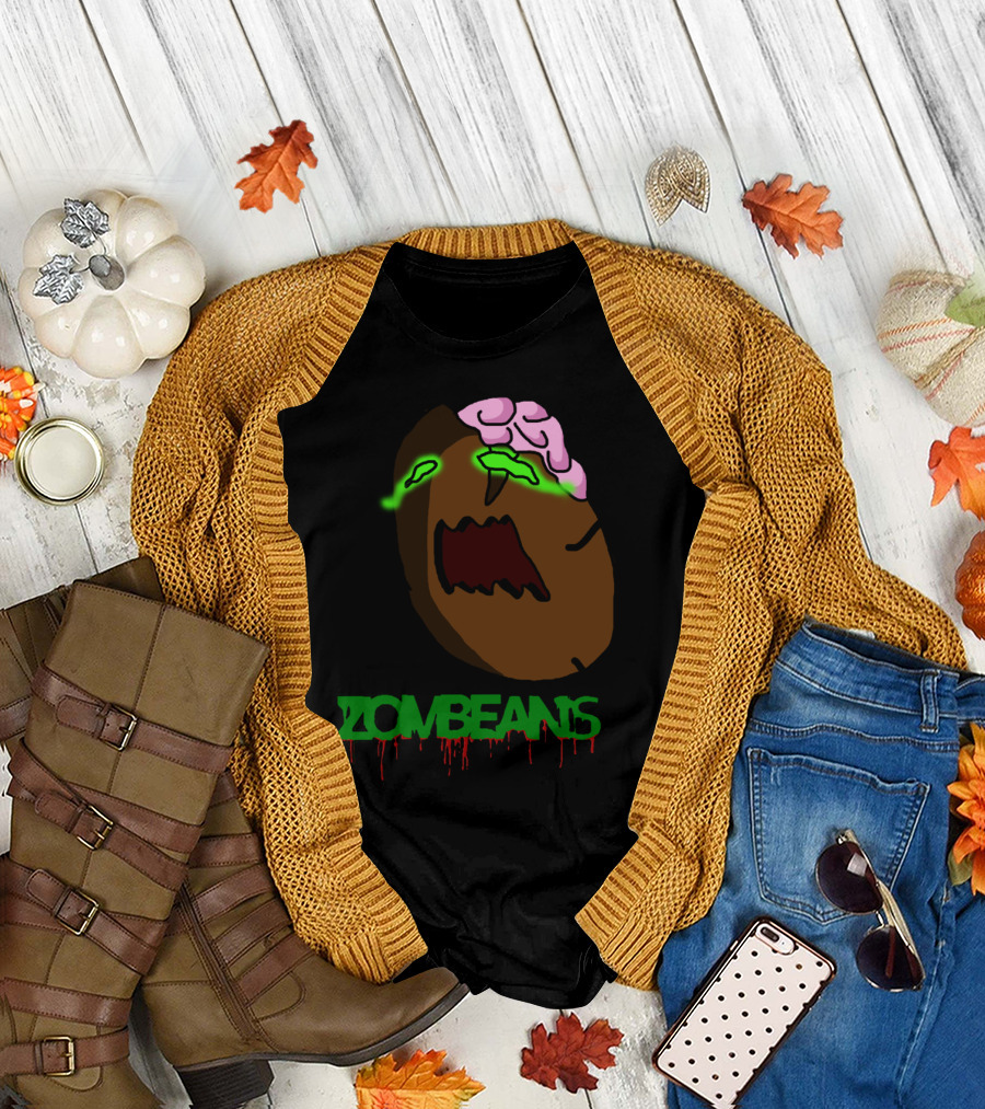 Zombeans Brainy Coffee Bean Zombie - Twitch Maelstaal T-Shirt