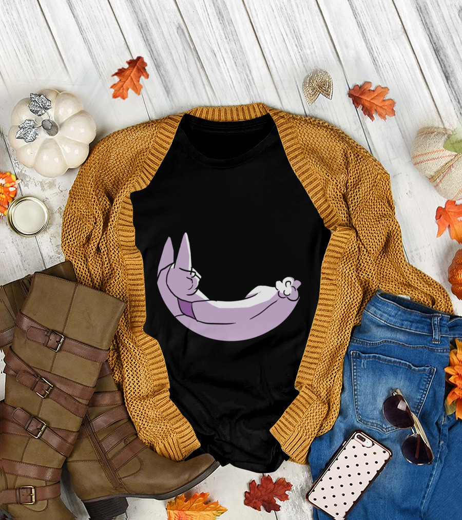 Sleepy Bunny Resting with Zzz's in Circle T-Shirt