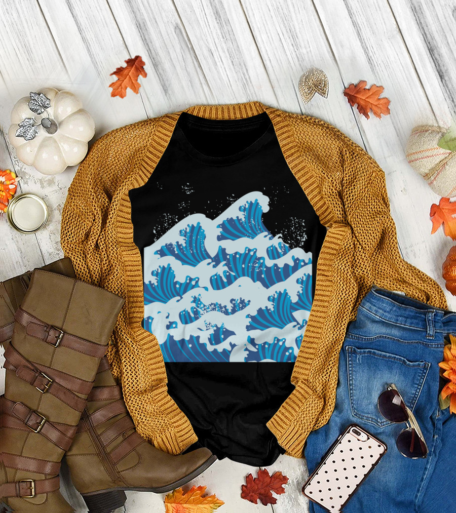 Breaking The Tsunami Wave T-Shirt
