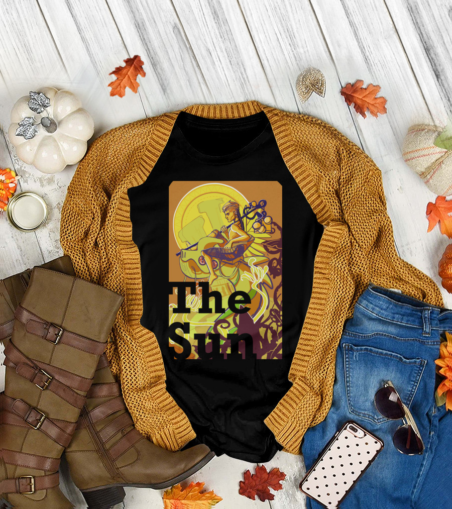 The Sun Tarot Card Guardian T-Shirt