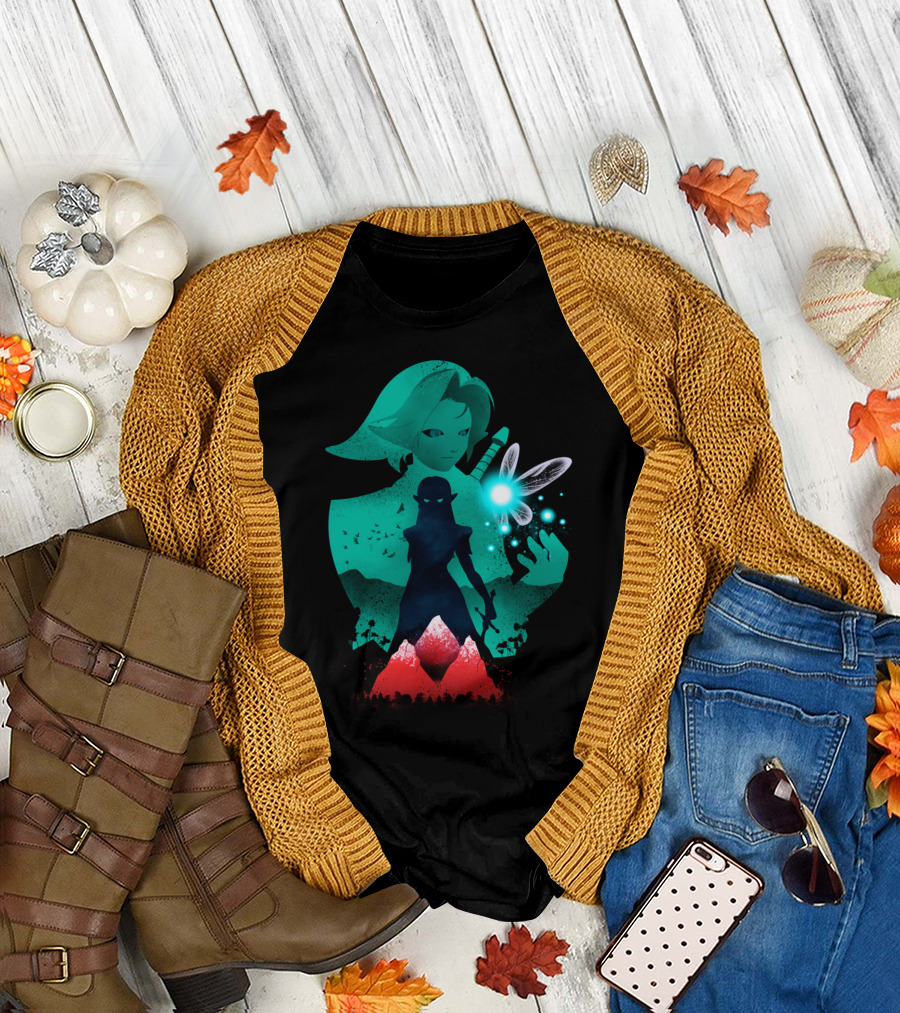 Guardians of Wisdom Legend Fantasy Adventure Hero and Fairy T-Shirt