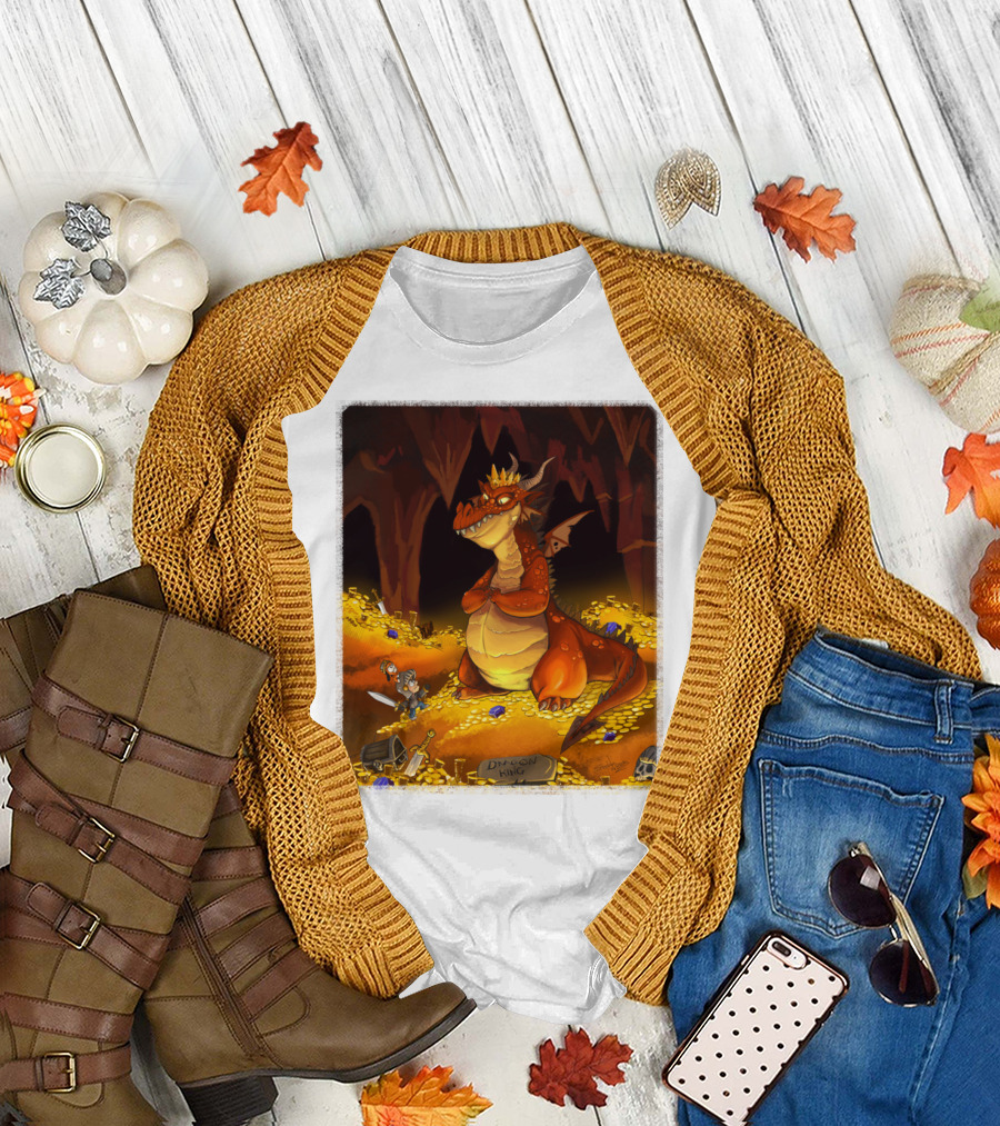 Dragon King Treasure Hoard Caves T-Shirt