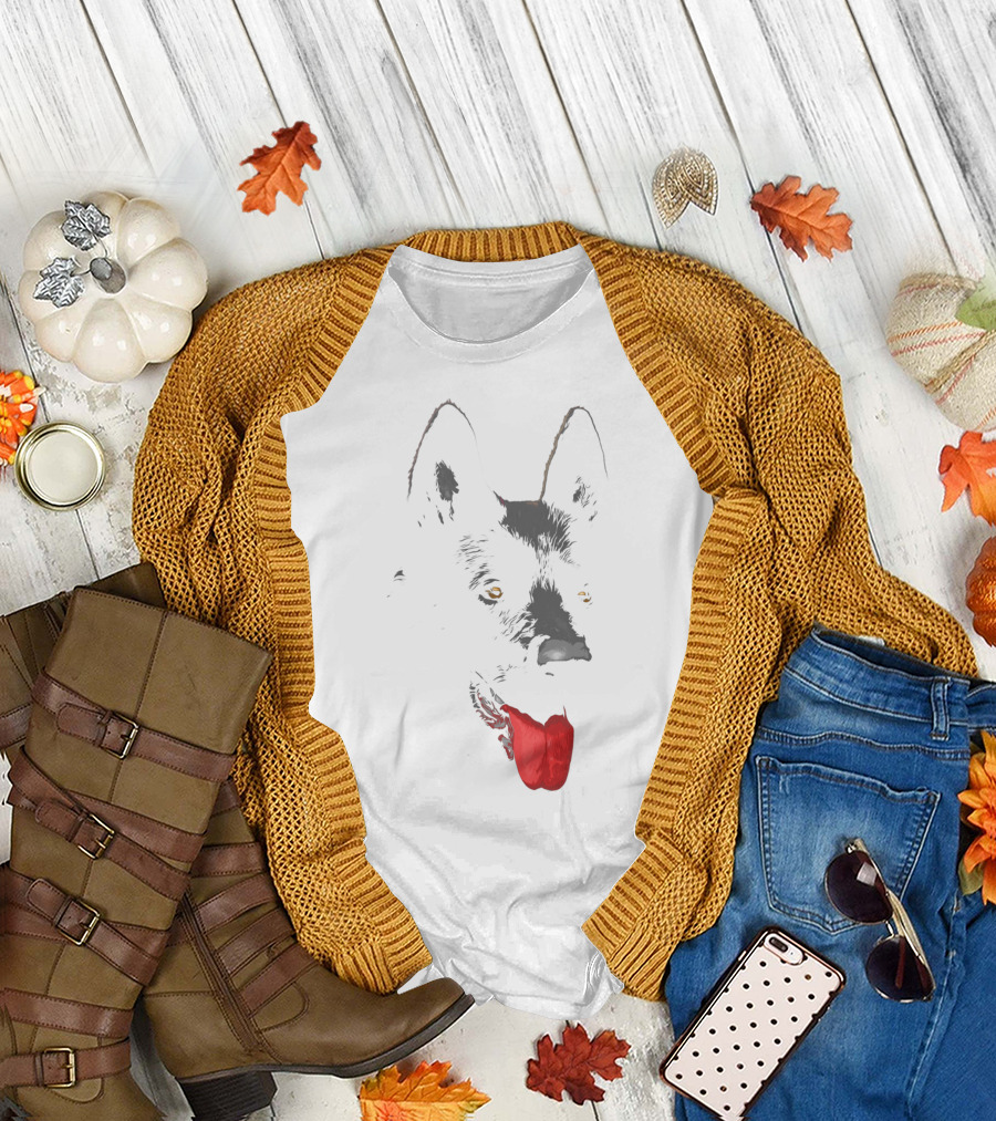German Shepherd Face T-Shirt