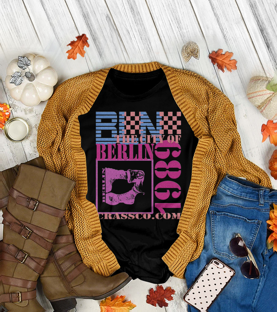 THE CITY OF BERLIN 1989 CRASSCO.COM T-Shirt