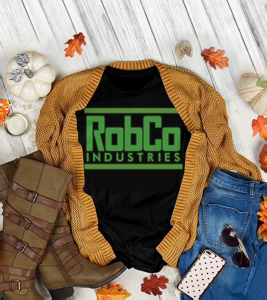 RobCo Industries Fallout Video Game Retro Green T-Shirt
