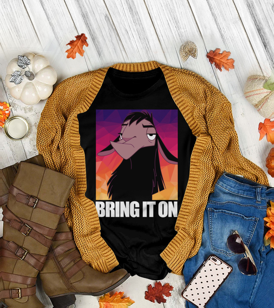 Bring It On Kuzco Llama The Emperor's New Groove T-Shirt