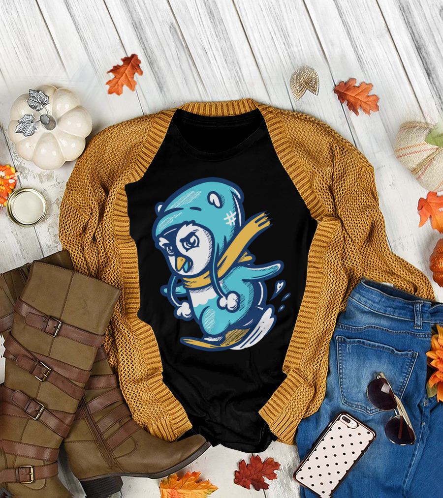 Penguin Ski Hoodie Adventure T-Shirt