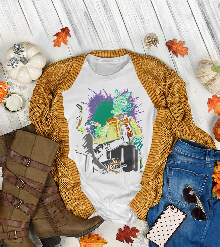 Han Greedo Cantina Showdown T-Shirt