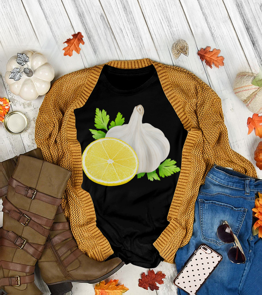 Lemon and Garlic with Parsley T-Shirt