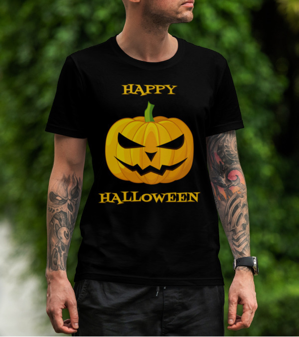 Happy Halloween Jack O Lantern T-Shirt