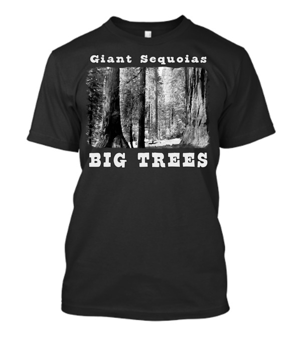 Giant Sequoias BIG TREES California Sequoia Forest Scene T-Shirt