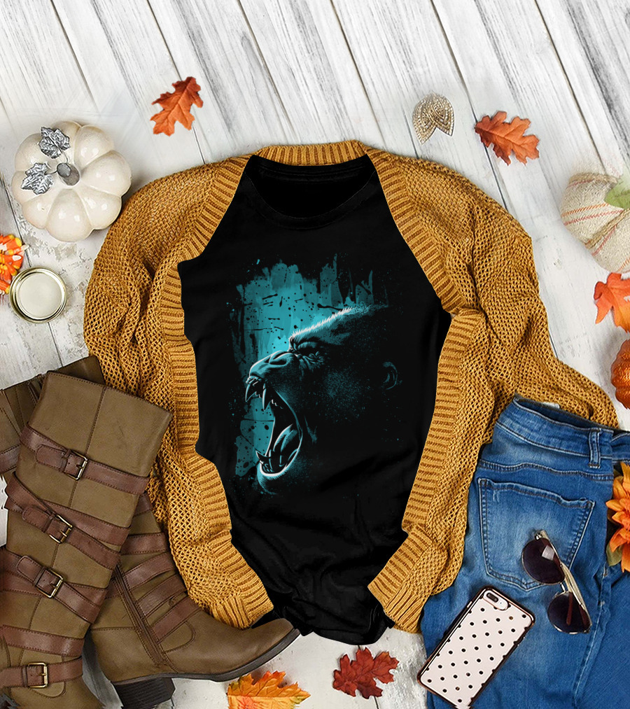 Giant Stain Roaring Ape T-Shirt