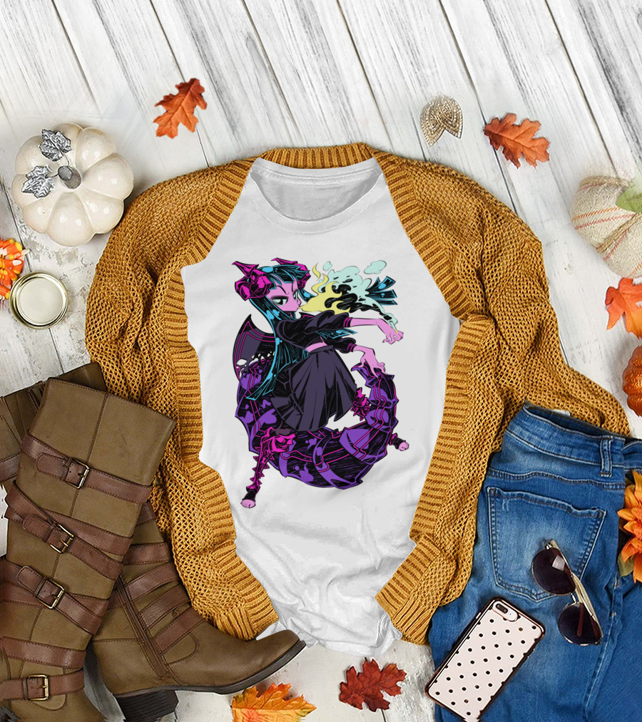 Dragon Girl Anime Fantasy Battle Form T-Shirt