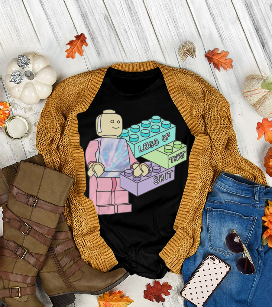 LEGO of That Shit Pastel Typography Meme T-Shirt