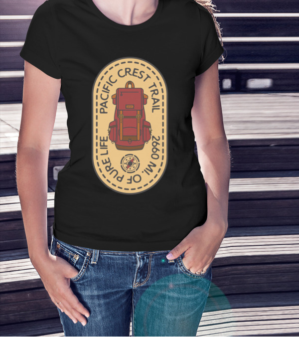 Pacific Crest Trail Pure Life Of 2660 Mi T-Shirt