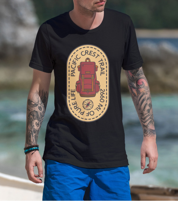 Pacific Crest Trail Pure Life Of 2660 Mi T-Shirt
