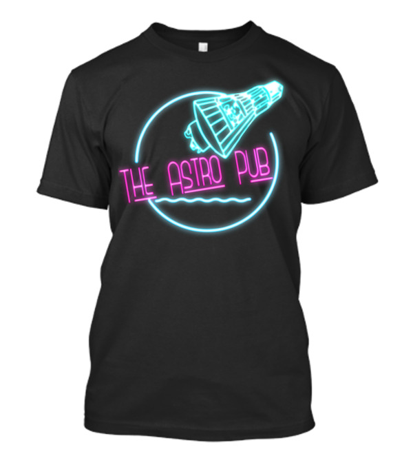 The Astro Pub Neon Logo Space Capsule T-Shirt