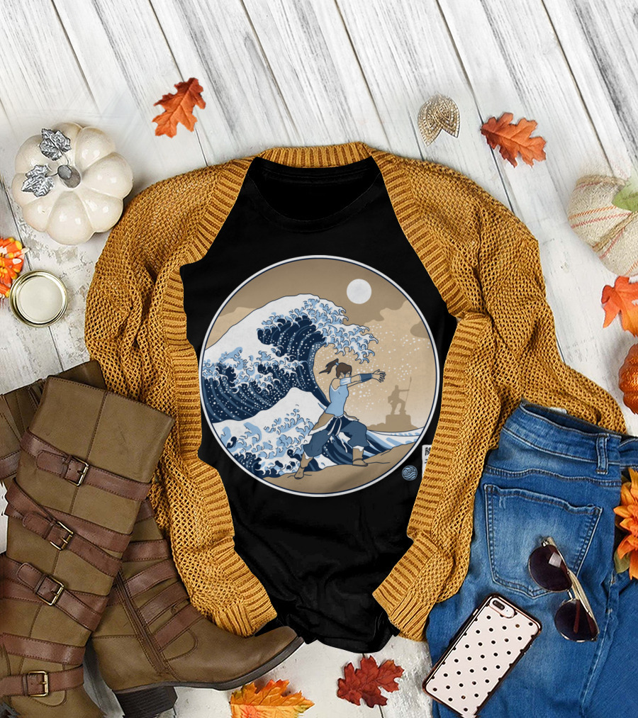 The Great Wave of Republic City Avatar T-Shirt