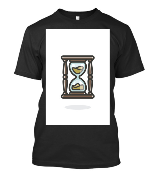 Hourglass By Raff Timeless Sand Timer T-Shirt