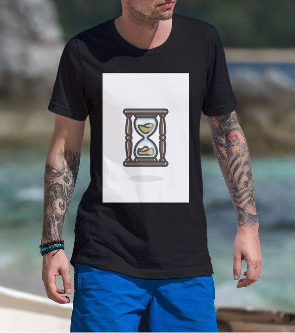 Hourglass By Raff Timeless Sand Timer T-Shirt