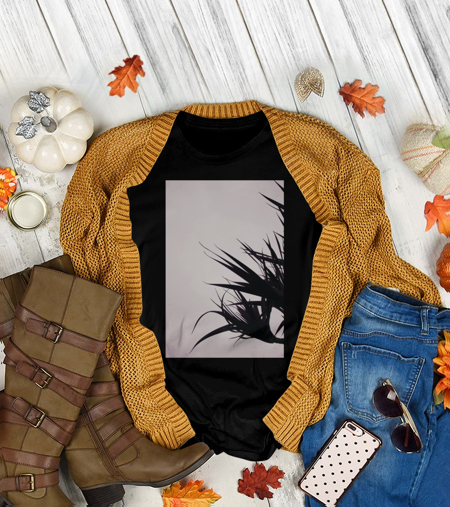 Plants Silhouette Botanical Elegance T-Shirt